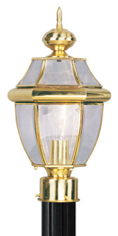 1 Light PB Outdoor Post Lantern (108|2153-02)