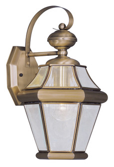1 Light AB Outdoor Wall Lantern (108|2161-01)