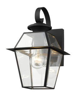 1 Light Black Outdoor Wall Lantern (108|2181-04)