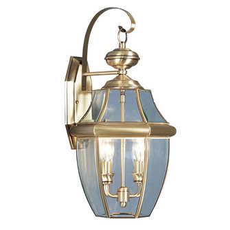 2 Light AB Outdoor Wall Lantern (108|2251-01)