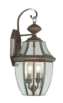 2 Light Bronze Outdoor Wall Lantern (108|2251-07)