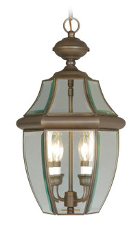 2 Light BZ Outdoor Chain Lantern (108|2255-07)
