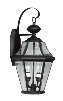 2 Light Black Outdoor Wall Lantern (108|2261-04)