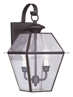 2 Light Bronze Outdoor Wall Lantern (108|2281-07)