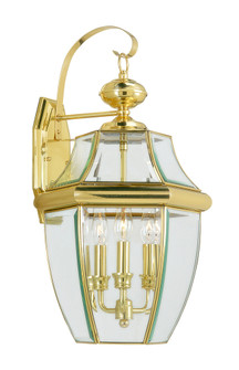 3 Light PB Outdoor Wall Lantern (108|2351-02)