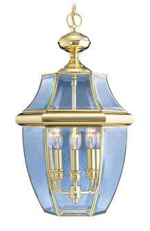 3 Light PB Outdoor Chain Lantern (108|2355-02)