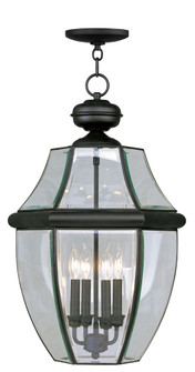 4 Light Black Outdoor Chain Lantern (108|2357-04)
