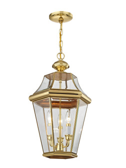 3 Light PB Outdoor Chain Lantern (108|2365-02)