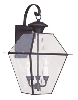 3 Light Bronze Outdoor Wall Lantern (108|2381-07)