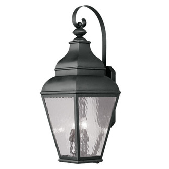 4 Light Black Outdoor Wall Lantern (108|2607-04)