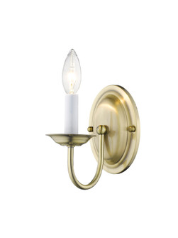 1 Light Antique Brass Wall Sconce (108|4151-01)