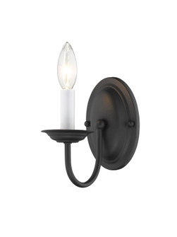 1 Light Black Wall Sconce (108|4151-04)