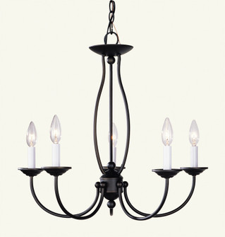 5 Light Bronze Chandelier (108|4155-07)