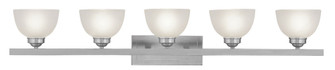 5 Light Brushed Nickel Bath Light (108|4205-91)