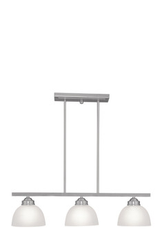 3 Light Brushed Nickel Island (108|4226-91)