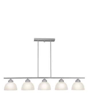 5 Light Brushed Nickel Island (108|4227-91)