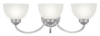 3 Light Brushed Nickel Bath Light (108|4233-91)