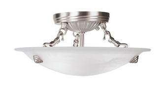 3 Light Brushed Nickel Ceiling Mount (108|4272-91)