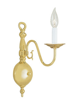 1 Light Polished Brass Wall Sconce (108|5001-02)