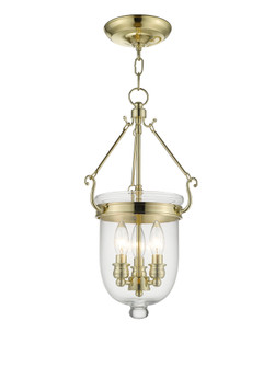 3 Light Polished Brass Chain Lantern (108|5063-02)