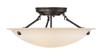 3 Light Bronze Ceiling Mount (108|5626-07)