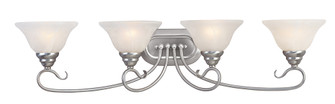 4 Light Brushed Nickel Bath Light (108|6104-91)