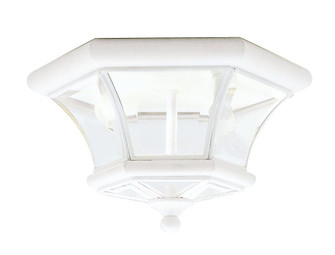 2 Light White Ceiling Mount (108|7052-03)