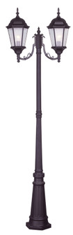 2 Light Bronze Outdoor 2 Head Post (108|7554-07)