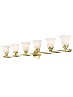 6 Light Polished Brass Bath Light (108|1066-02)