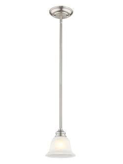 1 Light Brushed Nickel Mini Pendant (108|1340-91)