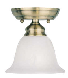 1 Light Antique Brass Ceiling Mount (108|1350-01)