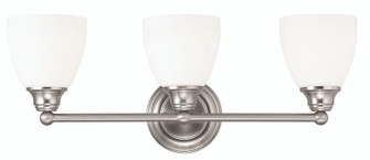 3 Light Brushed Nickel Bath Light (108|13663-91)