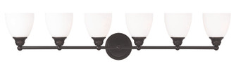 6 Light Bronze Bath Light (108|13666-07)