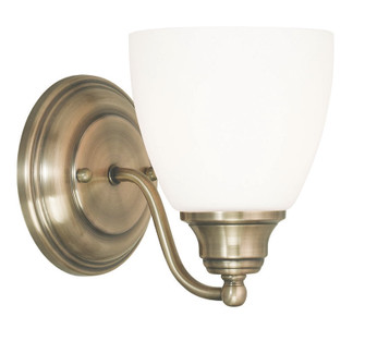 1 Light Antique Brass Wall Sconce (108|13671-01)