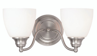 2 Light Brushed Nickel Bath Light (108|13672-91)