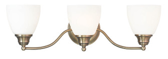 3 Light Antique Brass Bath Light (108|13673-01)