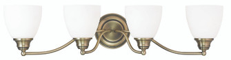 4 Light Antique Brass Bath Light (108|13674-01)