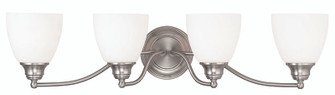 4 Light Brushed Nickel Bath Light (108|13674-91)