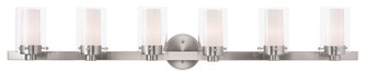 6 Light Brushed Nickel Bath Light (108|15456-91)