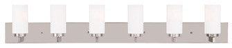 6 Light Brushed Nickel Bath Light (108|16376-91)