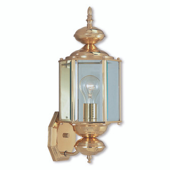 1 Light PB Outdoor Wall Lantern (108|2006-02)