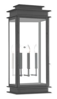 3 Light Black Outdoor Wall Lantern (108|20208-04)