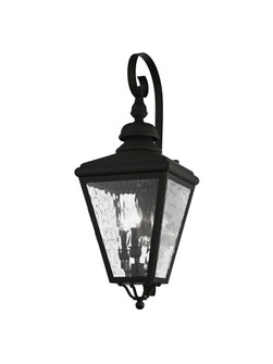 3 Light Black Outdoor Wall Lantern (108|2033-04)