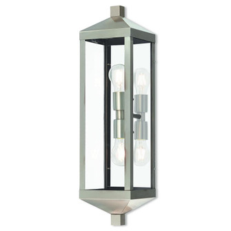 2 Lt BN Outdoor Wall Lantern (108|20583-91)