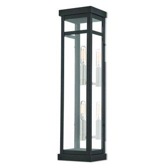2 Lt BK Outdoor Wall Lantern (108|20706-04)