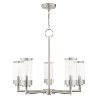 5 Lt Brushed Nickel Outdoor Chandelier (108|20725-91)