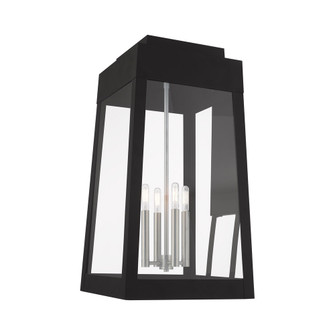 4 Lt Black Outdoor Wall Lantern (108|20861-04)