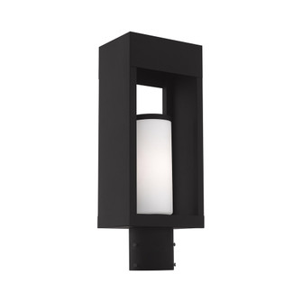 1 Lt Black Outdoor Post Top Lantern (108|20984-04)