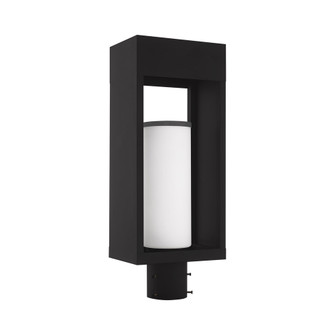 1 Lt Black Outdoor Post Top Lantern (108|20985-04)