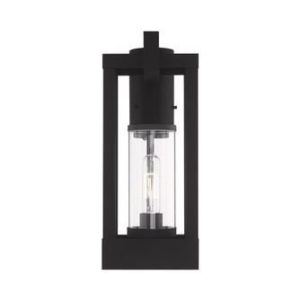 1 Lt Black Outdoor Post Top Lantern (108|20994-04)